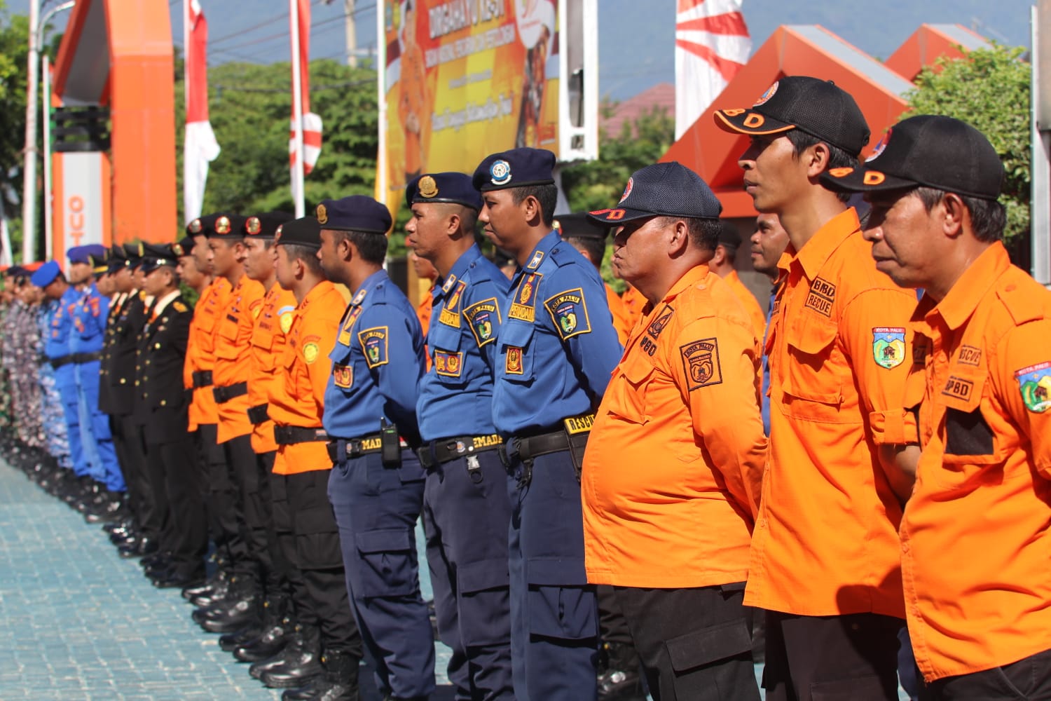 Peringatan Puncak HUT ke-51 Basarnas di Kota Palu