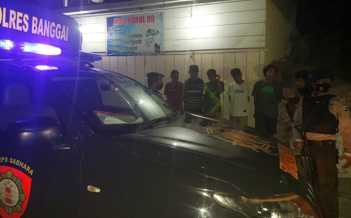 Polres Banaggai Intensifkan Patroli Blue Light Selama Ramadhan
