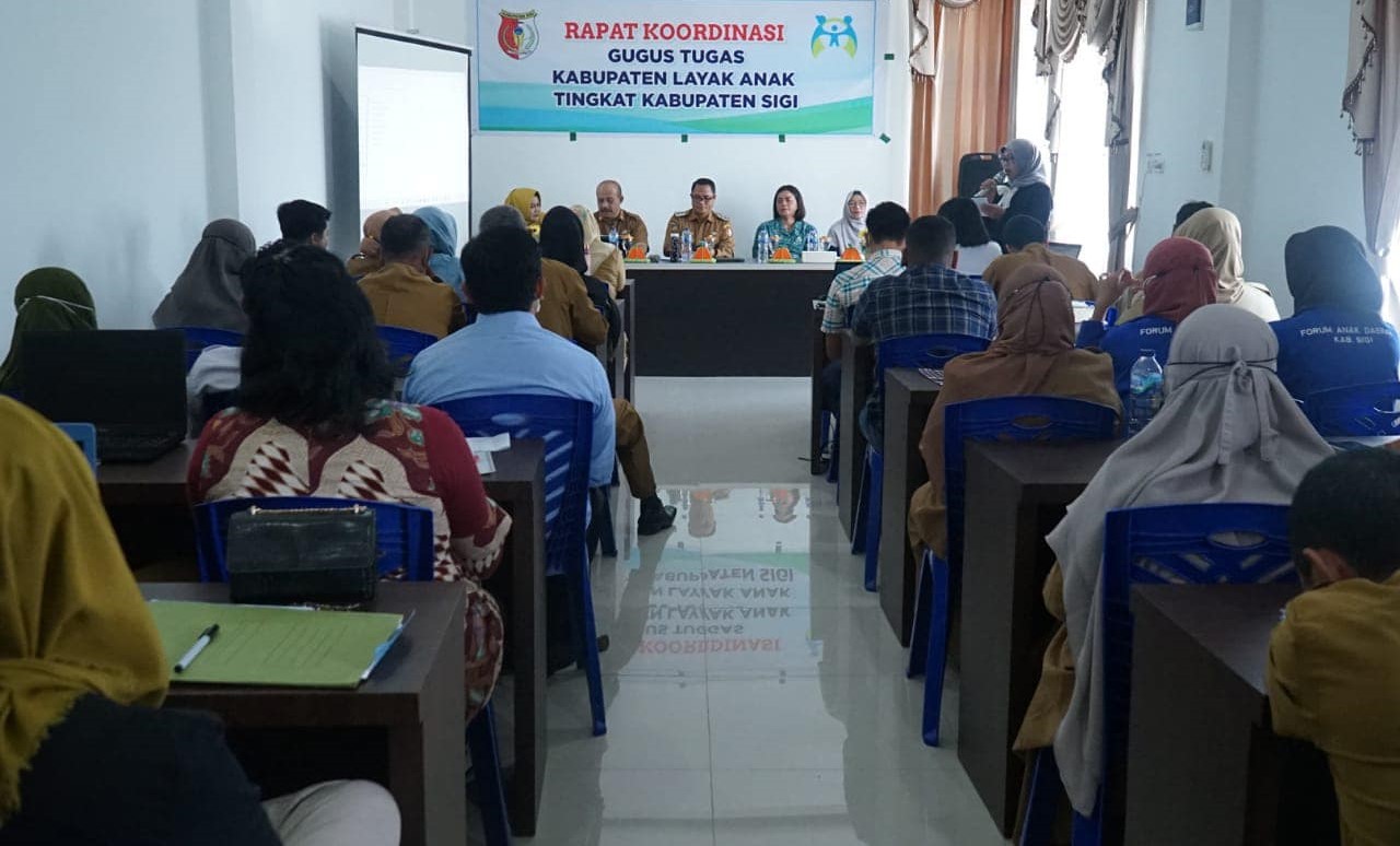 Pemda Sigi Optimis Meraih Peringkat Madya KLA