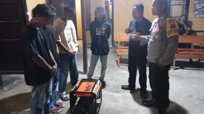 4 Remaja Pelaku Pencurian di Banggai Nyaris Diproses Hukum