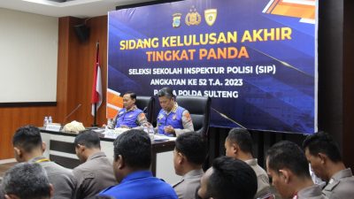 35 Bintara Polda Sulteng Lulus Terpilih SIP