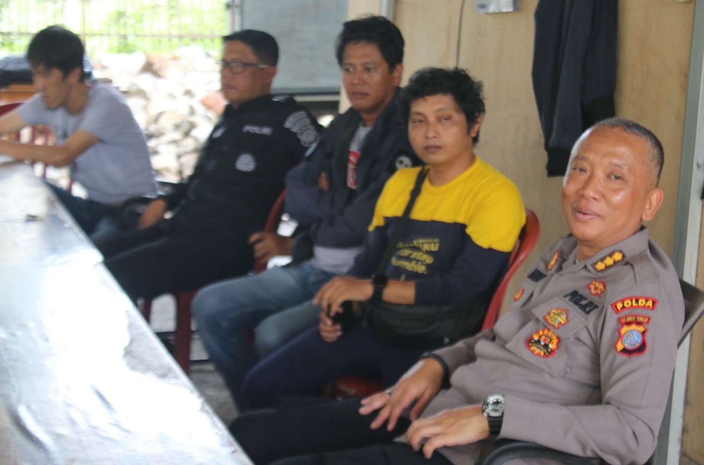 Kabidhumas Polda Sulteng Silaturahmi ke Organisasi Jurnalis