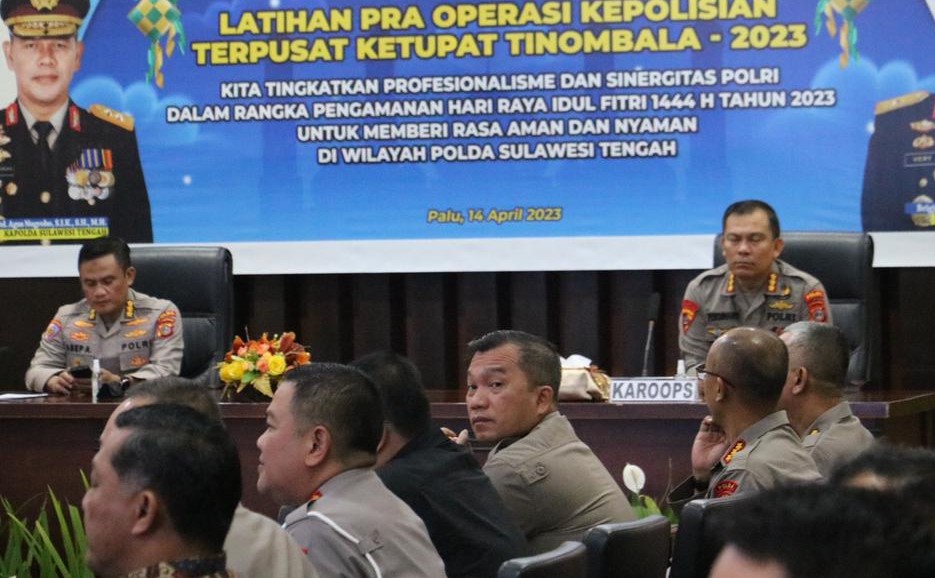 Polda Sulteng Gelar Lapraops Ketupat Tinombala