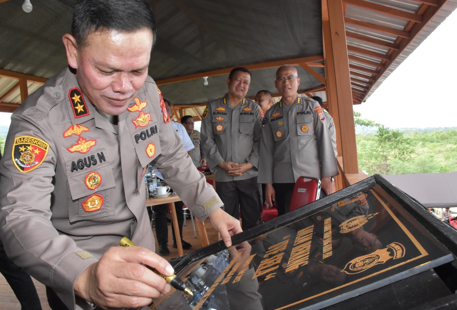 Kapolda Sulteng Resmikan Fasilitas Baru Satuan Brimob