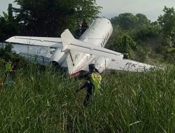 Pesawat Pengangkut WNA Cina Tergelincir di Bandara Morowali
