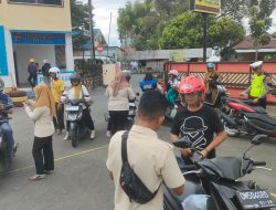 Satlantas Polres Banggai Rutin Gelar Razia Gabungan