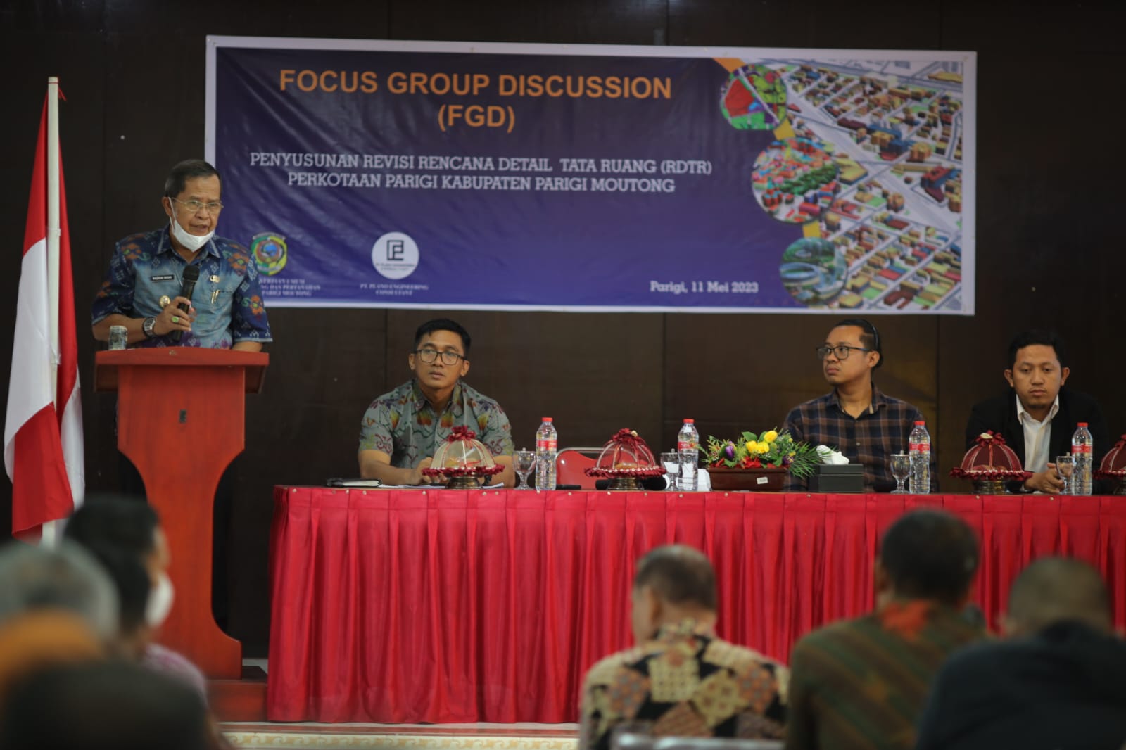 Dinas PUPRP Parigi Moutong Bahas RDTR Perkotaan