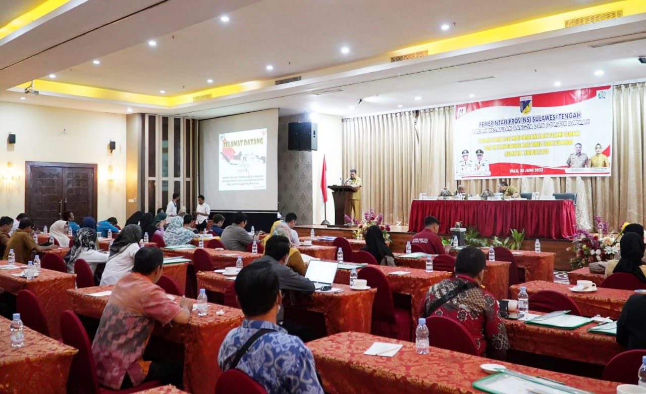 Kesbangpol Sulteng Gelar Sosialisasi Mendukung Pemilu 2024