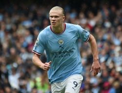 Guardiola Enggan Bicara Soal Tingkat Gol Erling Haaland