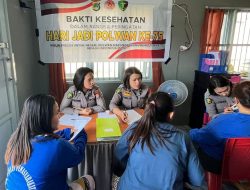 Polda Sulteng Gelar Bhakti Kesehatan di Lapas Perempuan