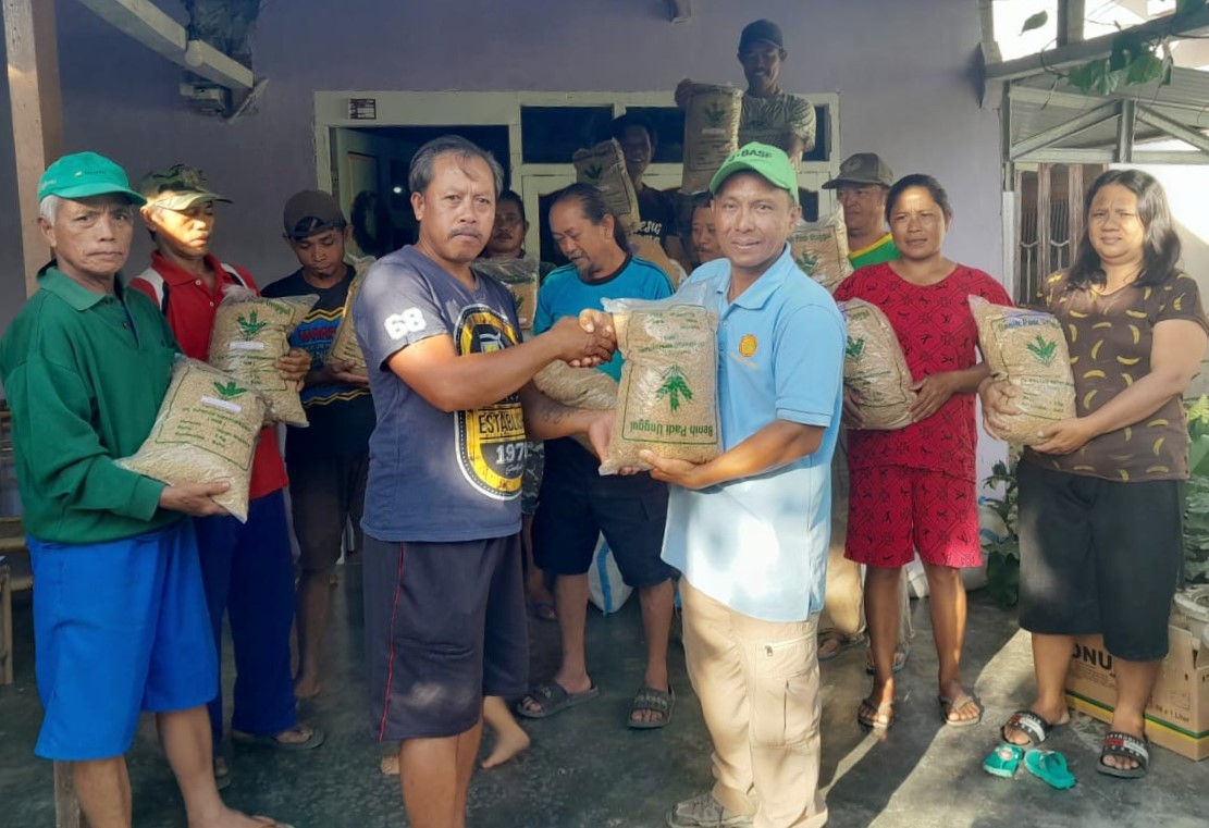 Dinas TPH Sulteng Salurkan 25 Ton Bantuan Benih Padi