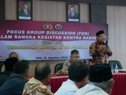 Mantan Napidter Nasir Abas Jadi Narasumber di FGD Teroris
