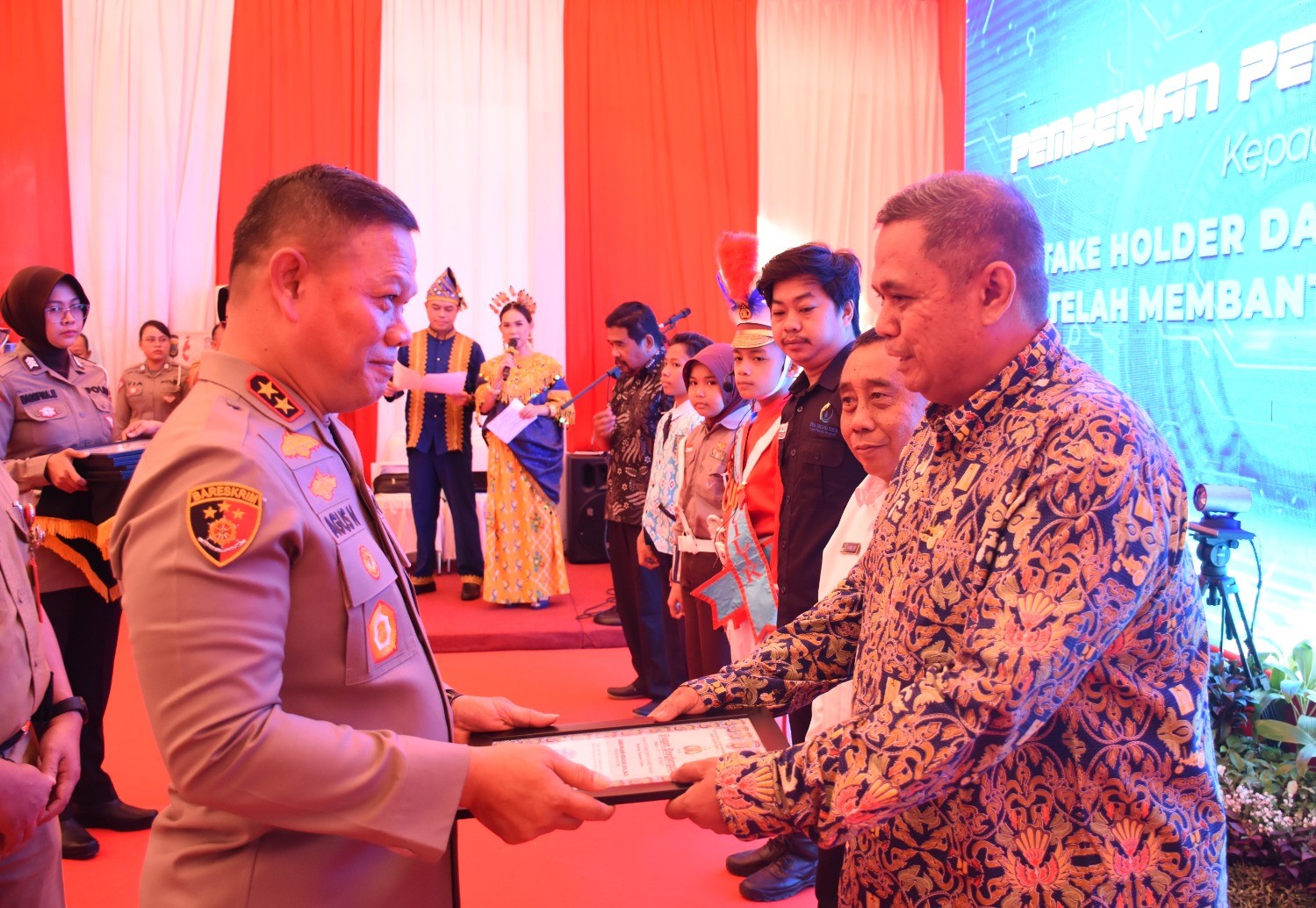 Kemeriahan HUT ke-68 Lalu Lintas Bhayangkara di Polda Sulteng