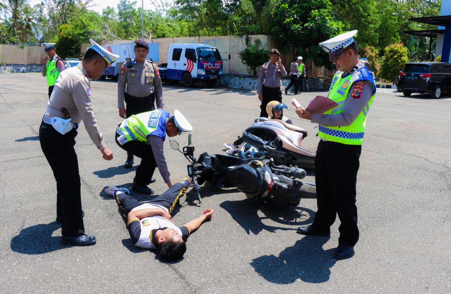 Jelang Operasi Zebra Tinombala, Polres Banggai Bekali Personel
