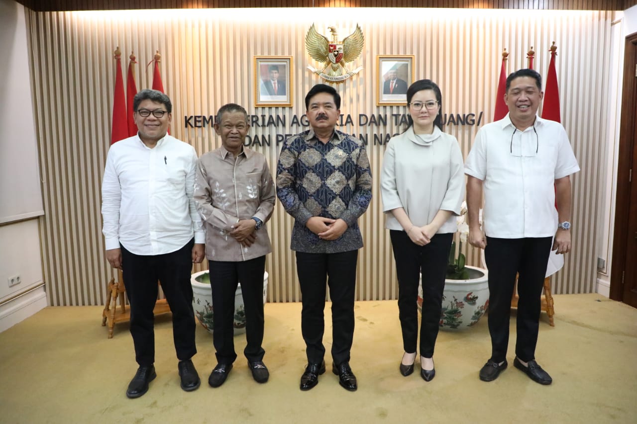 Temui Menteri BPN, Gubernur Sulteng Minta Percepat 3 Agenda Pertanahan