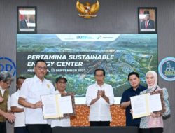 Disaksikan Presiden, Pertamina dan Otorita IKN Tandatangani Kerja Sama