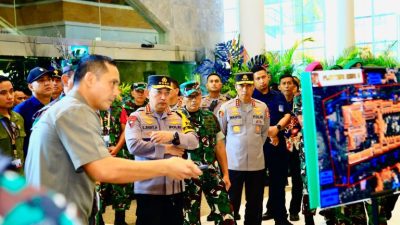Kapolri dan Panglima TNI Tinjau Kesiapan Pengamanan KTT AIS di Bali