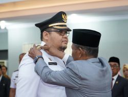 Gubernur Sulteng Melantik Richard Arnaldo sebagai Pj Bupati Parigi Moutong