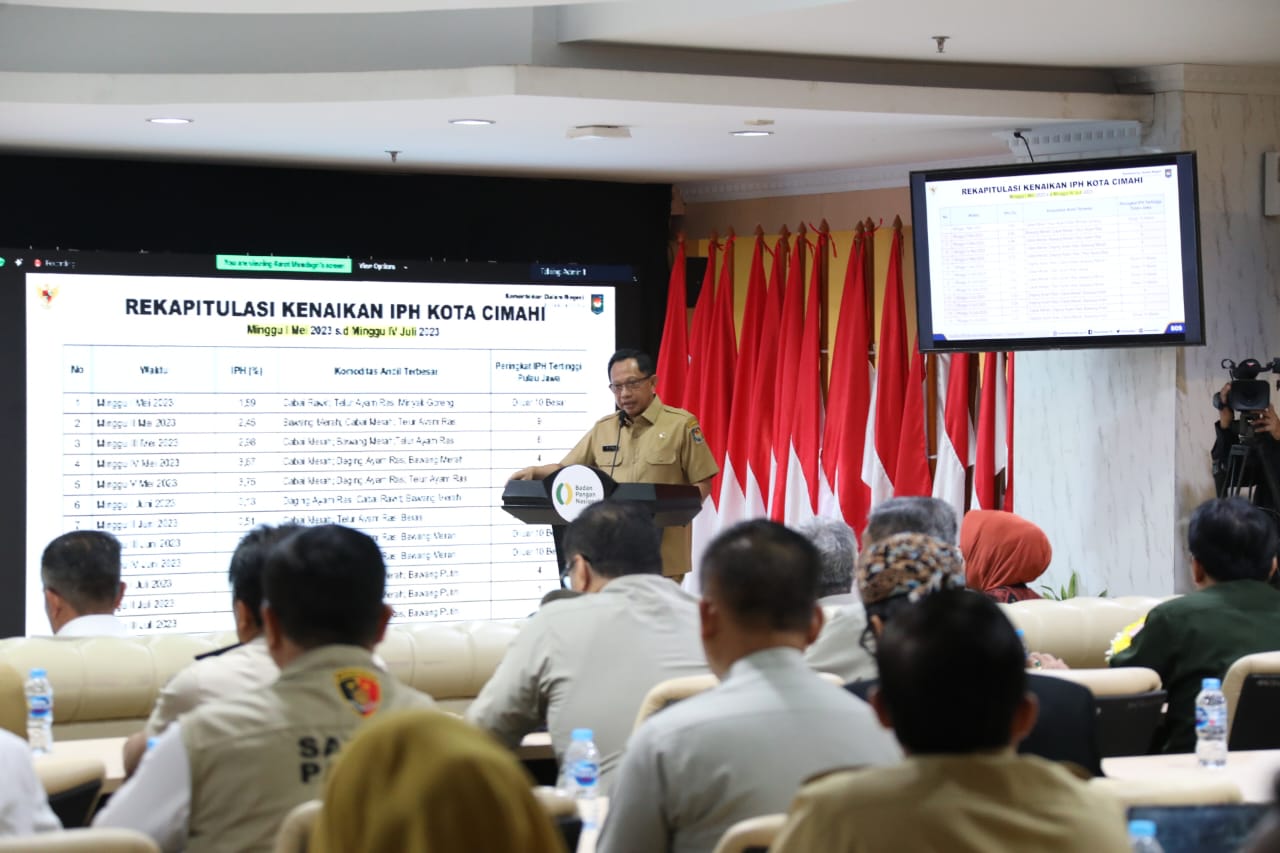 Apresiasi Angka Inflasi 2,28 Persen, Mendagri: Jangan Lelah Lakukan Pengendalian