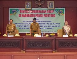 Bimtek Pemberkasan Arsip, Sekda Parigi Moutong: Arsip Itu Penting