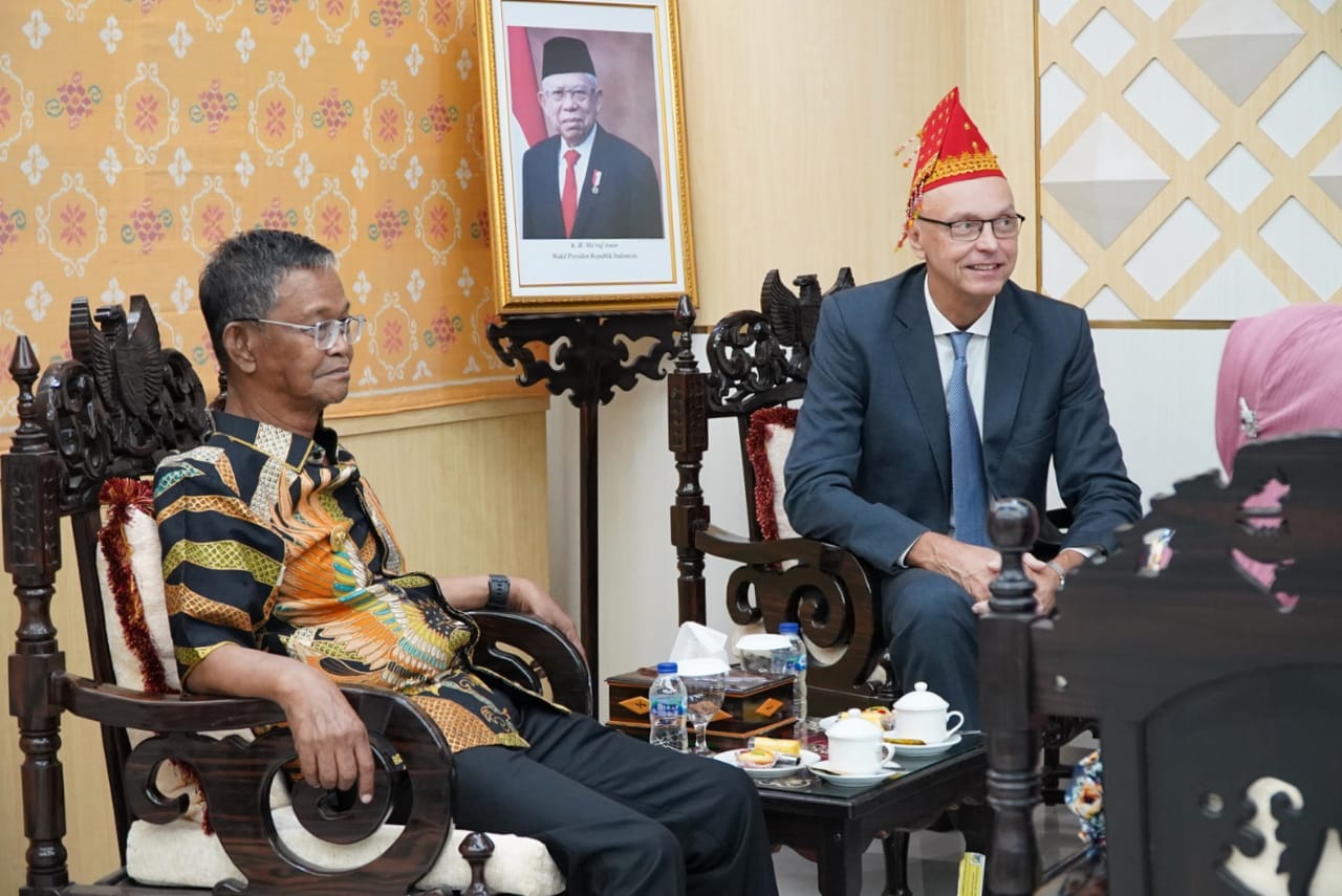 Pertemuan Dubes Republik Ceko dan Gubernur Sulteng Bahas Kerja Sama