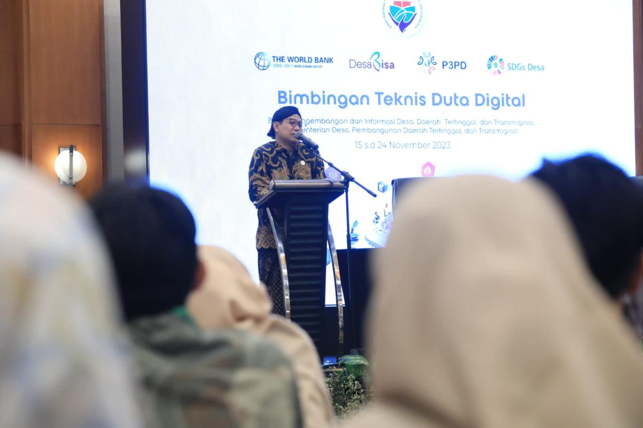 Digitalisasi Desa Menjadi Kebutuhan, Mendes PDTT: Duta Desa Digital Punya Peran Strategis