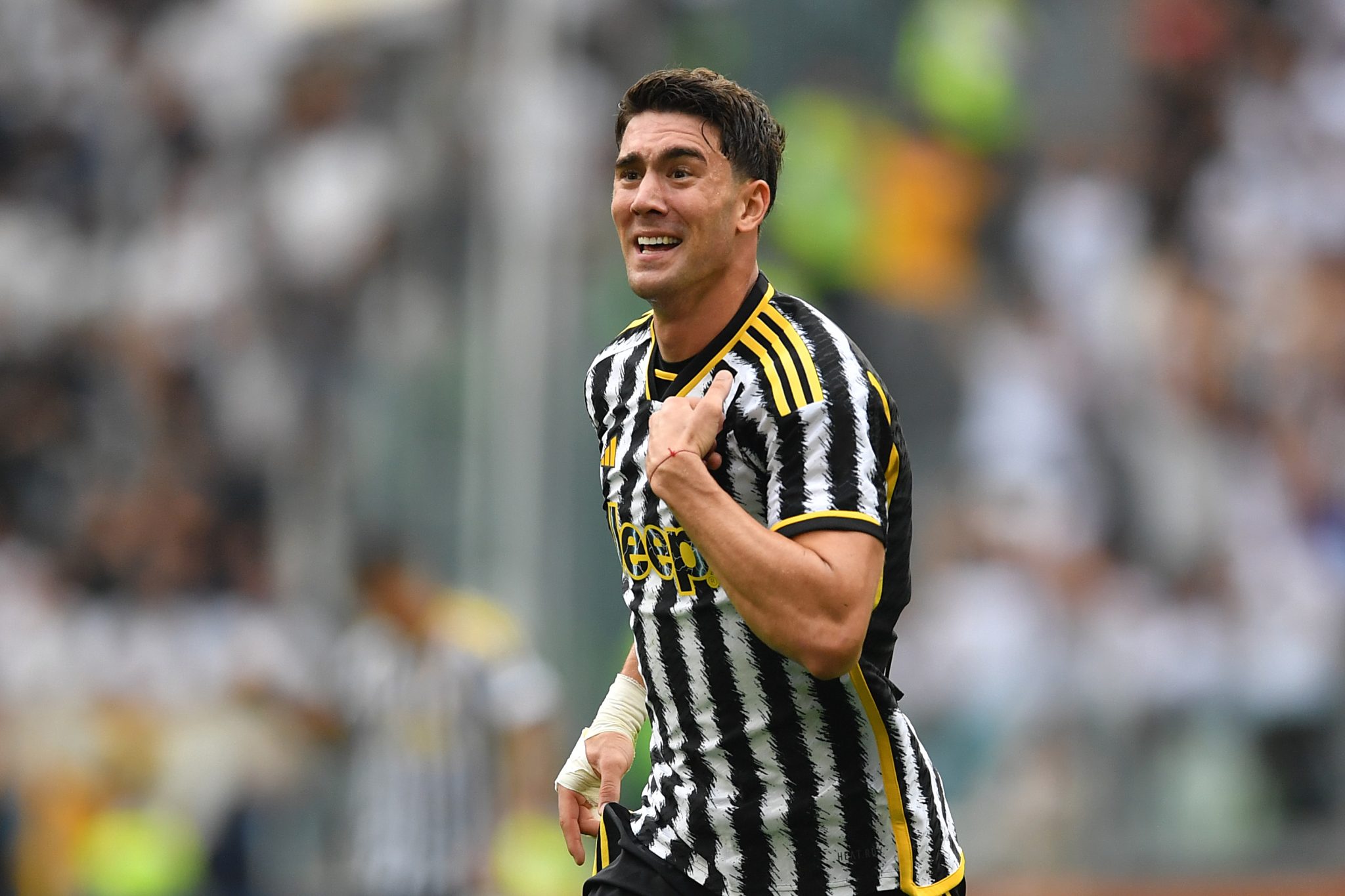 Direktur Juventus Dilaporkan akan Bertemu Agen Dusan Vlahovic Bahas Kontrak