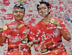 Berlinang Air Mata, Leo/Daniel Pertahankan Gelar di Indonesia Masters 2024