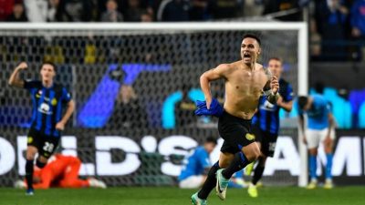 Inter Milan Juara Piala Super Italia 2023 dengan Format Baru, Kalahkan Napoli 1-0 di Final