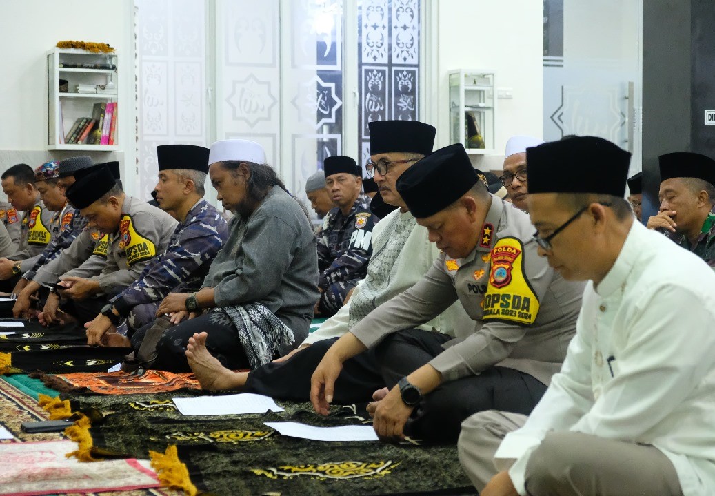 Polda Sulteng Gelar Doa Bersama Lintas Agama Menjelang Pemilu Damai