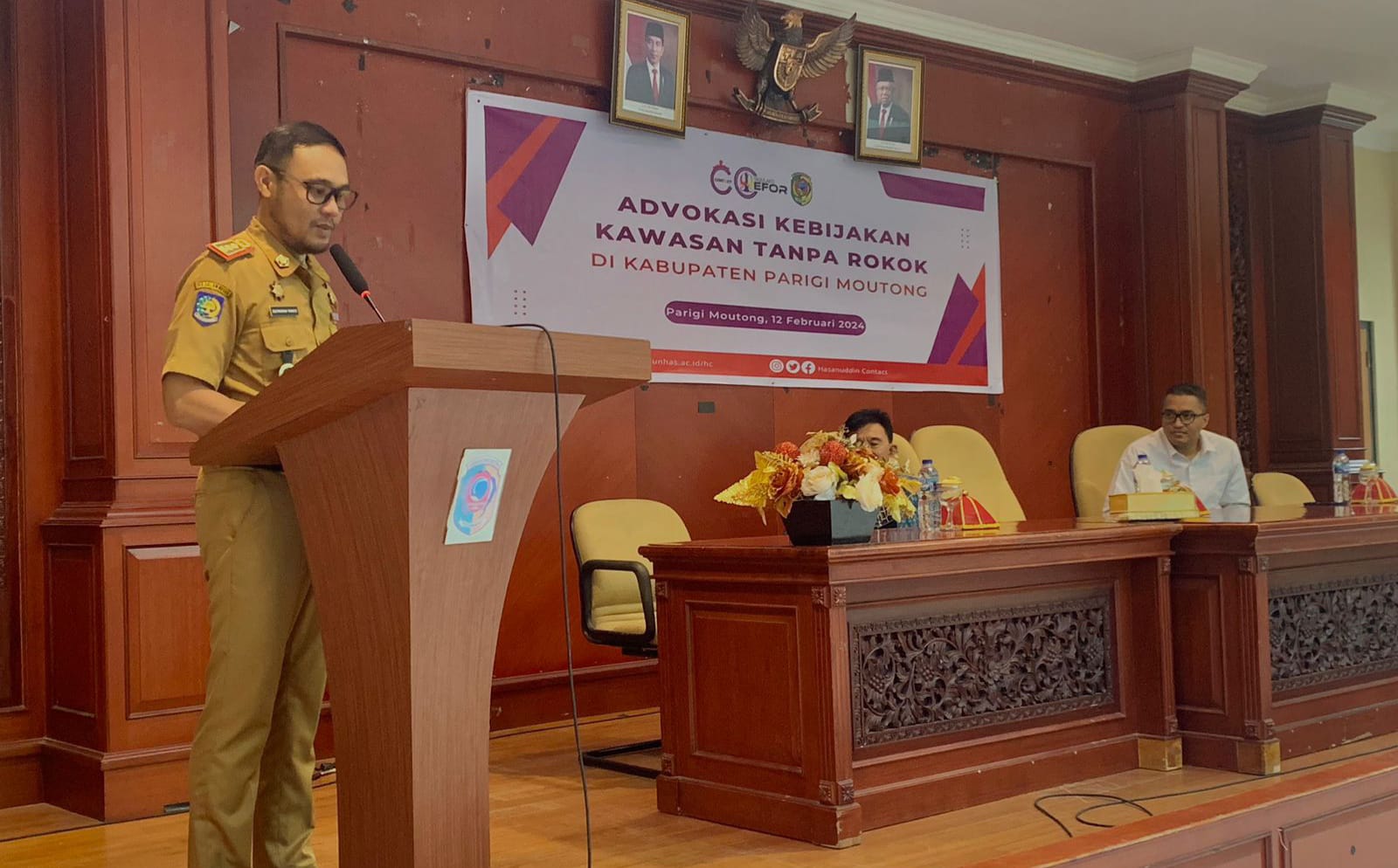 Perbup Larangan Merokok di Kawasan Tanpa Rokok, Sekda Parigi Moutong: Belum Maksimal