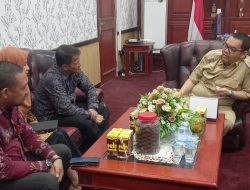 OJK Sulteng Temui Pj Bupati Parigi Moutong, Bahas Rencana Kerja