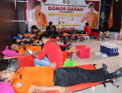 Basarnas dan PMI Palu Kerja Sama Gelar Donor Darah
