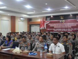 755 Personel Polda Sulteng Tandatangani Pakta Integritas Dikbangum Polri
