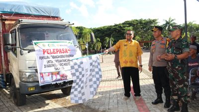 Pemda Parigi Moutong Salurkan Bantuan Pangan Bagi 437.390 Orang