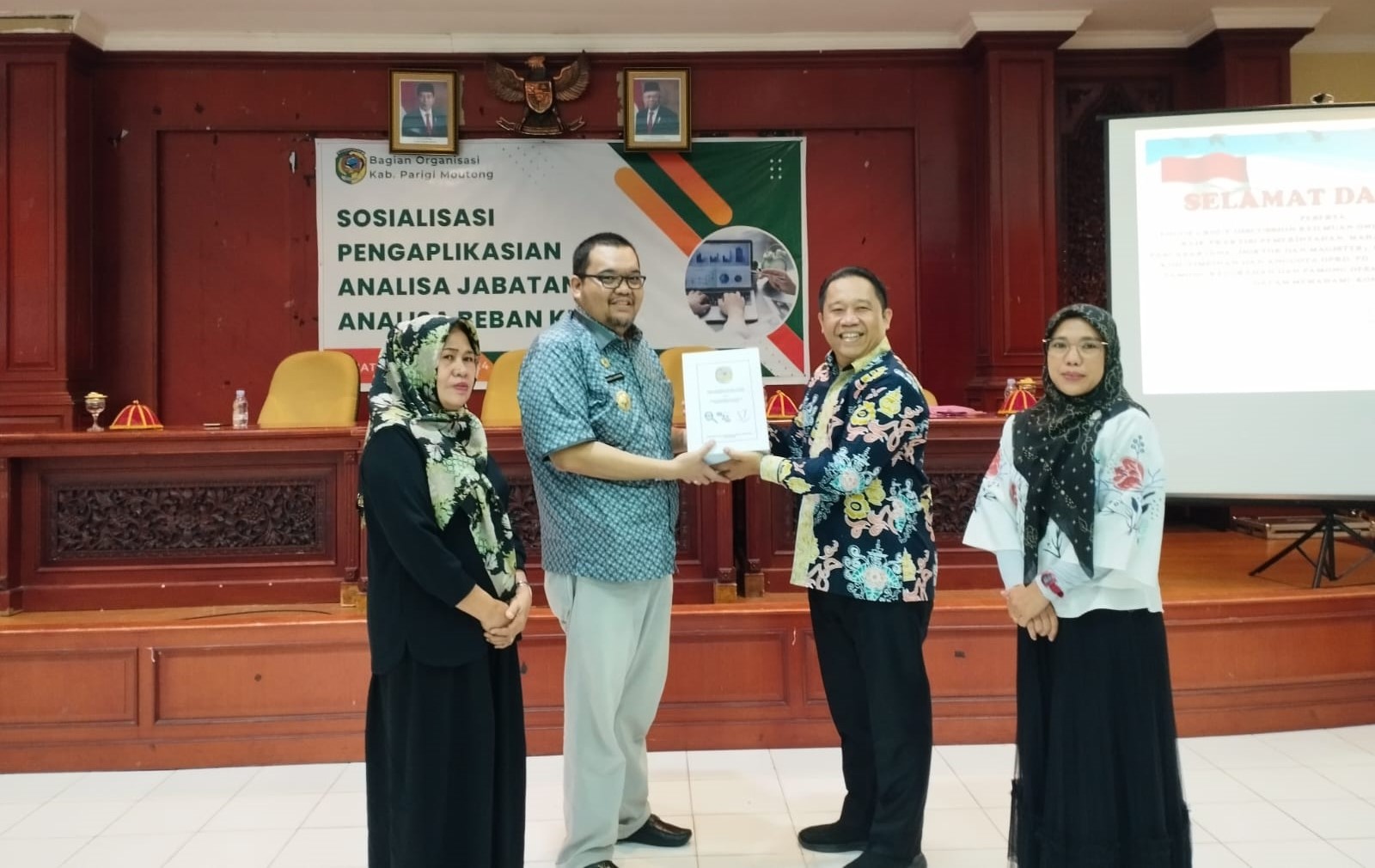 Pemda Parigi Moutong Gelar Sosialisasi Pengaplikasian Analisis Jabatan