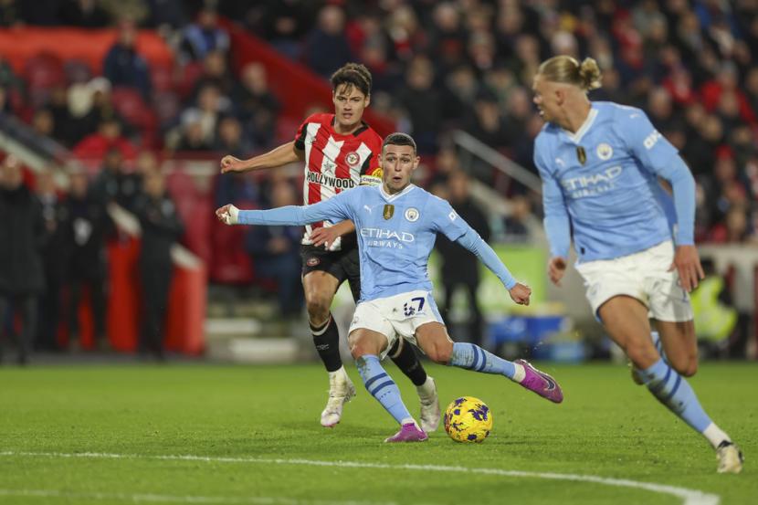 Hattrick Foden Bantu Man City Comeback Libas Brentford 3-1