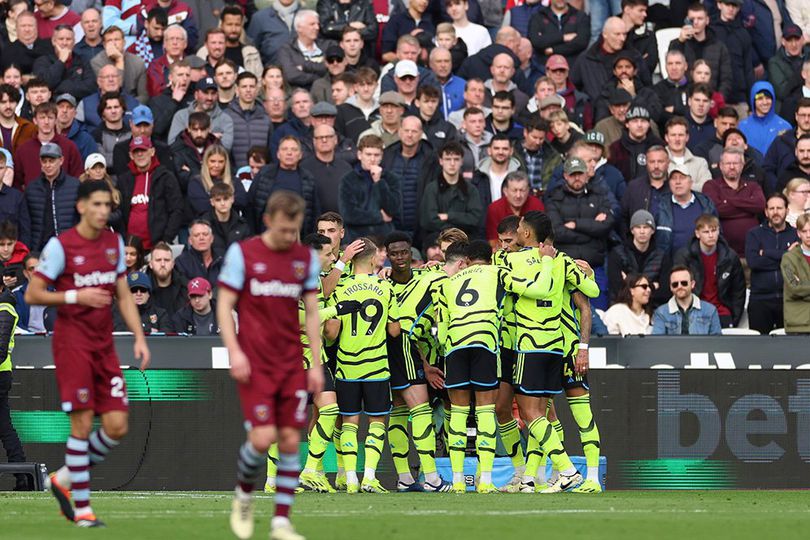 Arsenal Hancurkan West Ham 6-0, Odegaard Kirim Pesan kepada Liverpool dan Manchester City
