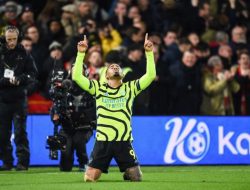 Arsenal Naik ke Posisi Dua Setelah Tundukkan Nottingham Forest