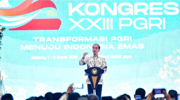 Kongres XXIII PGRI, Presiden: Pentingnya Lingkungan Sekolah yang Aman