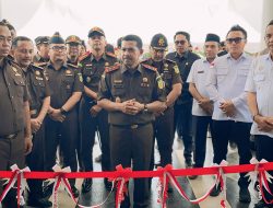 Kajati Sulteng Resmikan Gedung Kantor Kejari Morowali