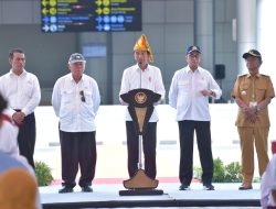 Presiden Jokowi Resmikan Empat Bandar Udara di Sulawesi