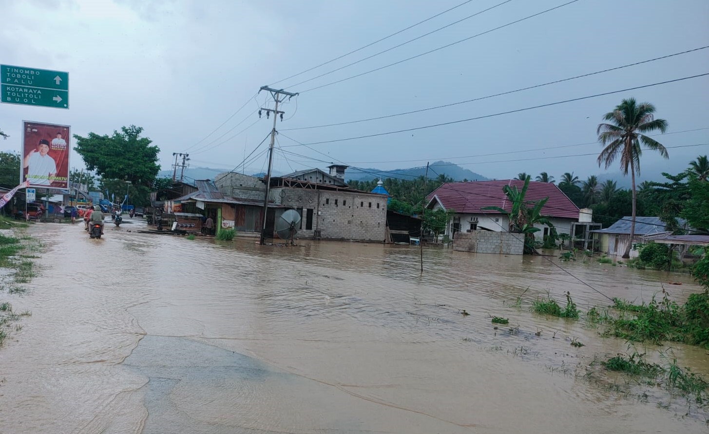 Desa Ogomolos di Parigi Moutong Diterjang Banjir