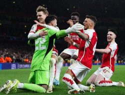 Arteta Puas, Arsenal Akhiri Penantian 14 Tahun Gagal Lolos ke Perempat Final Liga Champion
