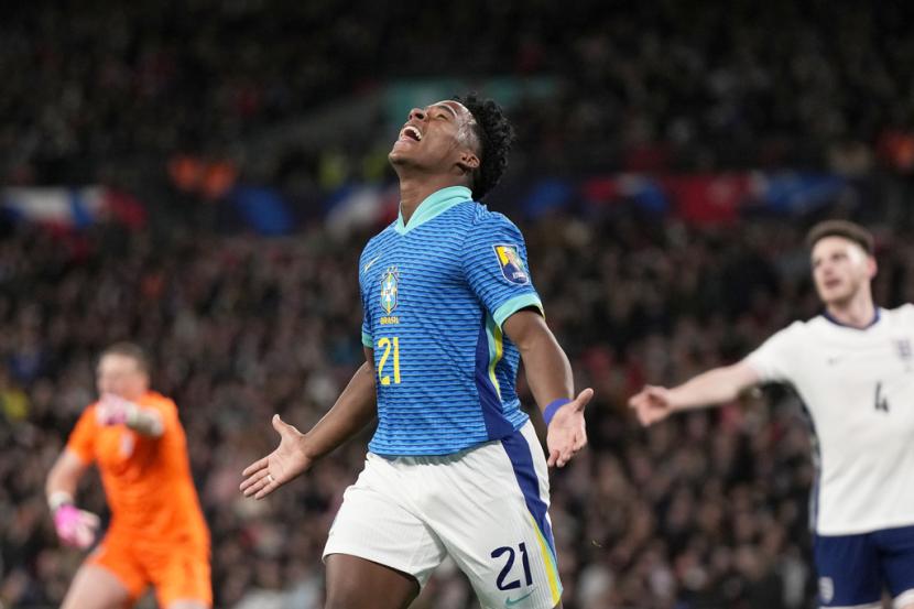 Seusai Bobol Gawang Inggris di Wembley, Endrick Diprediksi Bakal Segera Bersinar
