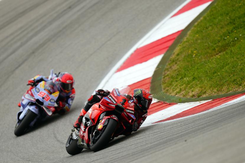 Kata Marc Marquez Tentang Tabrakannya dengan Bagnaia