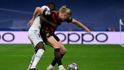 Rudiger akan Hadapi Haaland dengan Penuh Semangat