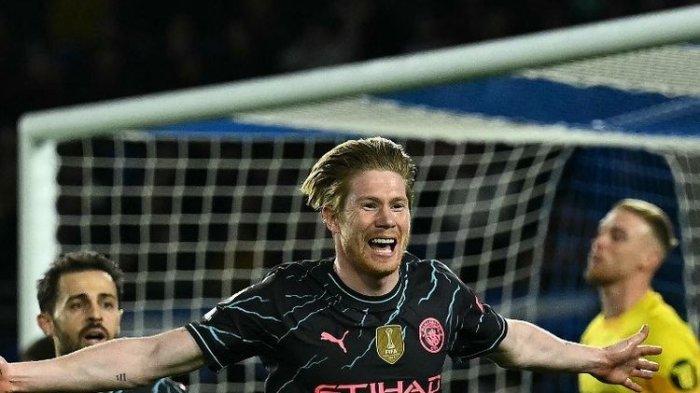 Remukkan Brighton, City Buntuti Arsenal di Papan Atas Klasemen Liga Primer Inggris