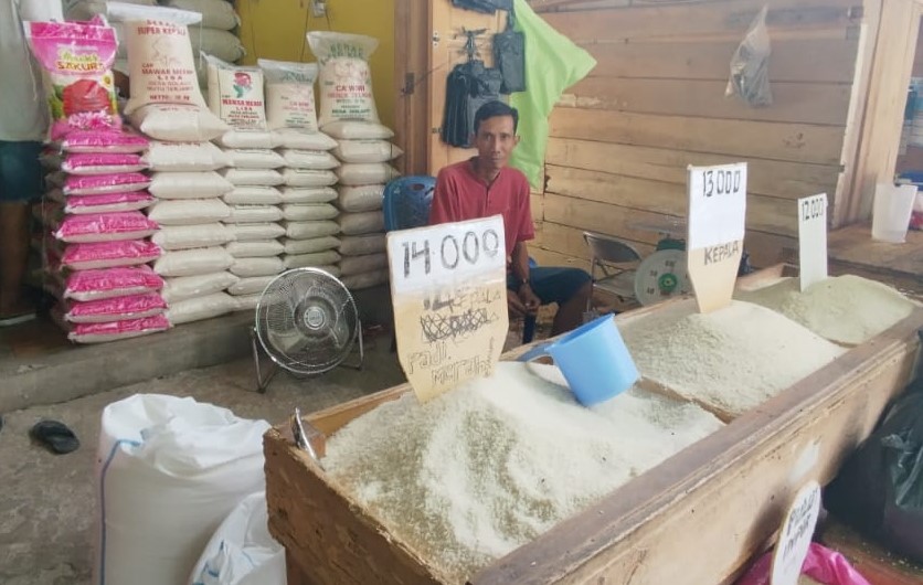 Harga Beras di Parigi Moutong Berangsur-angsur Turun