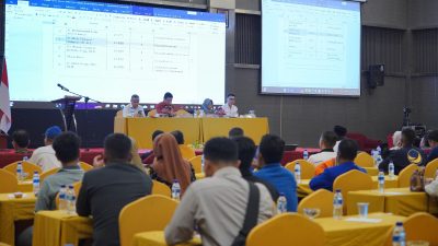 KPU Gelar Rapat Pleno Terbuka Penetapan Caleg Terpilih DPRD Sulteng